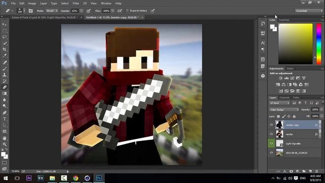Graphics | Minecraft Profile Picture | Timelapse смотреть онлайн