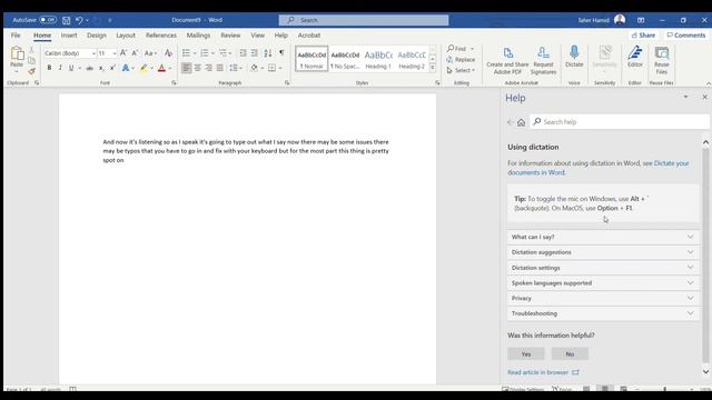 Tech Tip: Simple speech to text with Microsoft Dictate смотреть онлайн