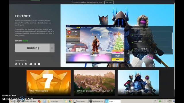 How to stop Fortnite from lagging/any PC setup Windows 7!! смотреть онлайн