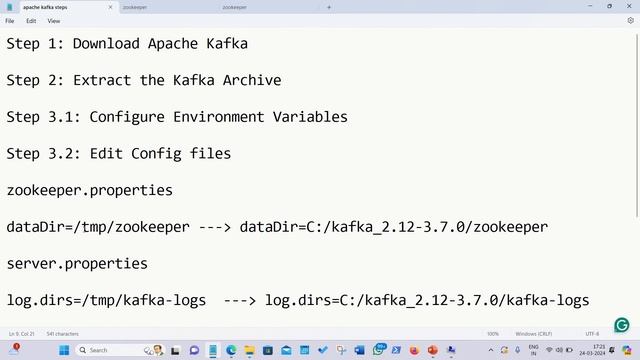 Installing Apache Kafka on Windows 11 in 5 minutes смотреть онлайн