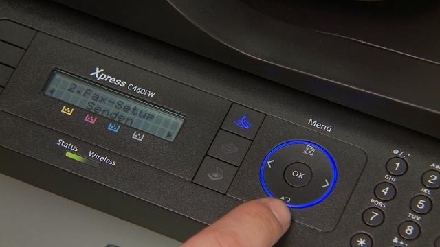 Samsung Drucker: Fax-Einrichtung am analogen Telefonanschluss смотреть онлайн