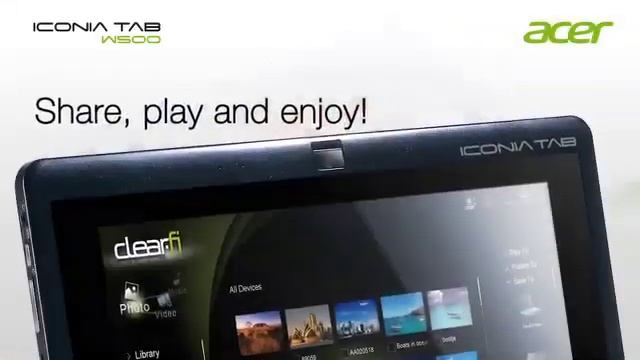 Acer Iconia Tab W500 смотреть онлайн