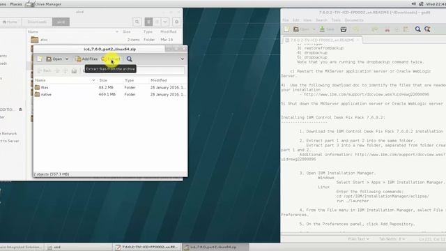 How to install FixPack-2 on IBM Control Desk 7.6 running on RedHat 7 смотреть онлайн