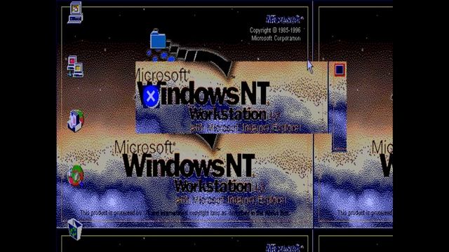 Windows NT 4 0 On a EGA Video Card смотреть онлайн