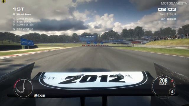 GRID 2 PC - Dallara IndyCar at Brands Hatch GP смотреть онлайн