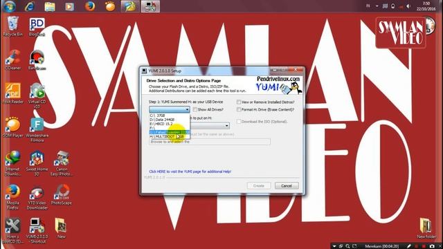 Cara membuat bootable windows XP,7,8,10, HirenBoot, dan Linux di Harddisk External смотреть онлайн