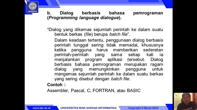 Materi IMK "Ragam Dialog" смотреть онлайн