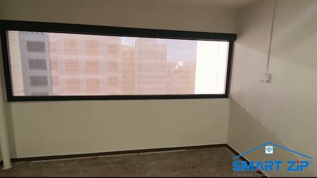 HDB Balcony replaced windows Motorised Zip Track Blinds by Smart Zip смотреть онлайн