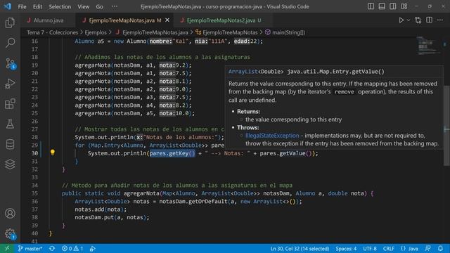 JAVA: TreeMap anidado ☕ DAM - DAW смотреть онлайн