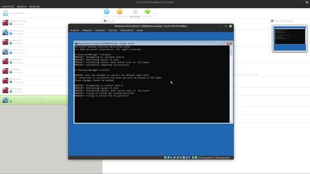 Windows Converter MBR para GPT / BIOS legacy para UEFI смотреть онлайн