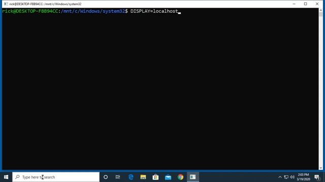 Windows Subsystem for Linux 1: Installing VcXrv X Server смотреть онлайн