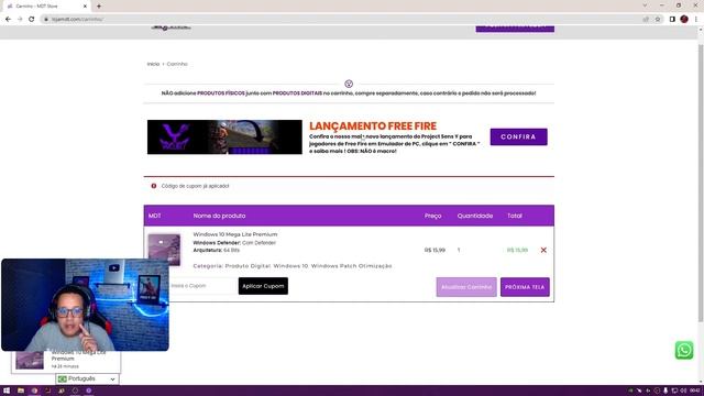 Windows 10 Mega Lite premium - AUMENTE SEU FPS DE TODOS OS JOGOS AGORA!!!!!!!! смотреть онлайн