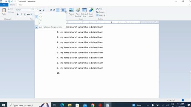 Learn Basic Computer Course||Microsoft WordPad Complete Tutorial In Hindi (By Harish Sir) смотреть онлайн
