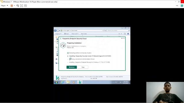 Cara Instalasi Kaspersky Endpoint Security Cloud Di Windows 7 Agent смотреть онлайн