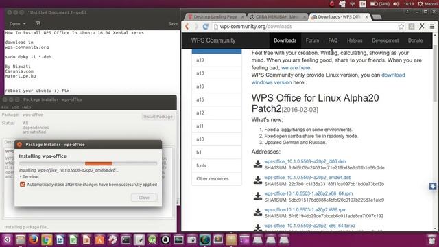 How To Install WPS Office In Ubuntu NEW смотреть онлайн