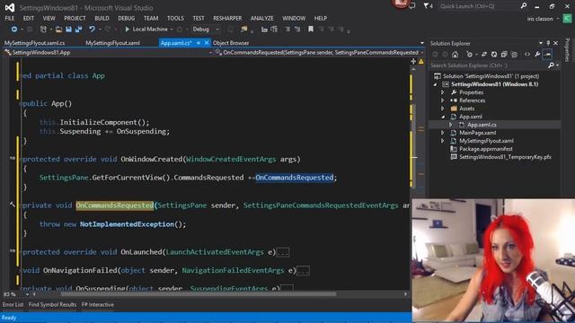 Implementing Settings in Windows Store Apps 8.1 смотреть онлайн