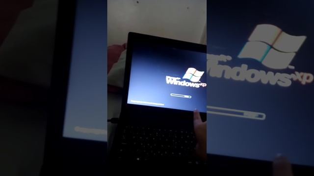 Windows XP bootscreen on modified windows 10 (experience mod by Travis) смотреть онлайн