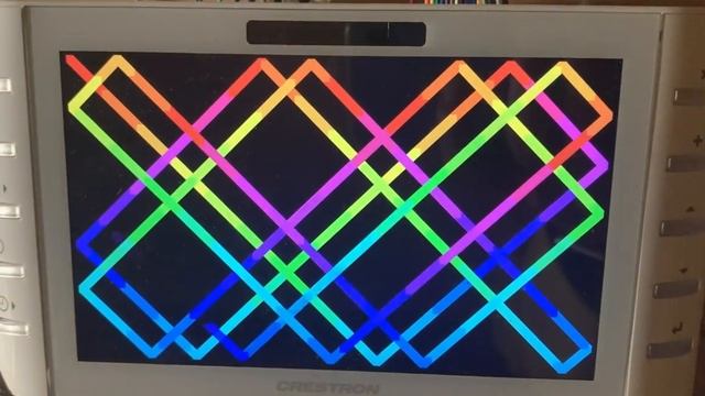 ESP32-S3 and Crestron RGB dot clock LCD demo смотреть онлайн