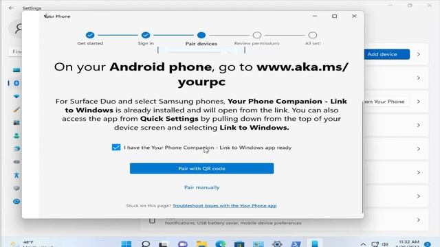 How To Link Android Phone to Windows 11 PC смотреть онлайн
