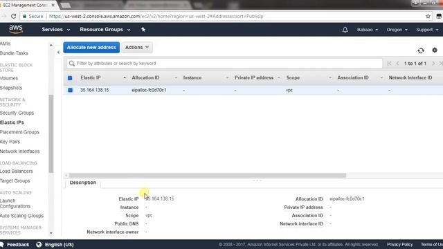 Assign Static or Elastic IP to windows instance on AWS | Amazon Web Services. смотреть онлайн