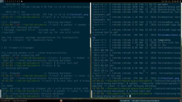 Talk: Dokumentverarbeitung mit pandoc смотреть онлайн