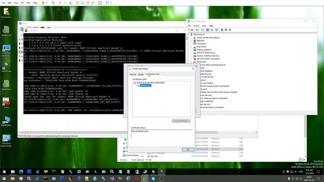windows smart card logon смотреть онлайн