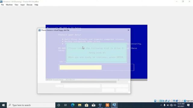 How To Install Windows 1.04 In VirtualBox смотреть онлайн