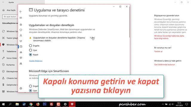 Windows Kişisel Bilgisayarınızı Korudu смотреть онлайн