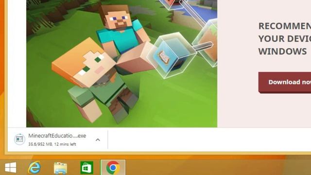 Minecraft Bedrock on Windows 8.1 (part 1) смотреть онлайн
