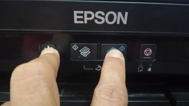 Epson L210, L220, L360 ink level reset. смотреть онлайн