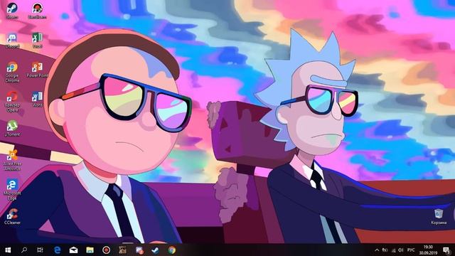 Wallpaper Rick and Morty. смотреть онлайн
