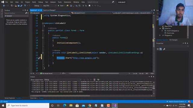 LINK LABEL CONTROL IN WINFORMS C# Bangla Tutorial | How to use LinkLabel Control | (Part - 5) 🔥 смотреть онлайн