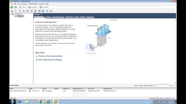 Installation of ESXI Host ,Configure Vsphere Client and Create Virtual machine смотреть онлайн