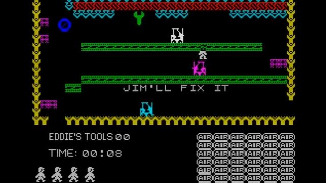 Odd Job Eddie Walkthrough, ZX Spectrum смотреть онлайн