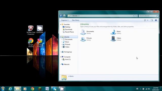How to fix libraries on Windows 7 смотреть онлайн