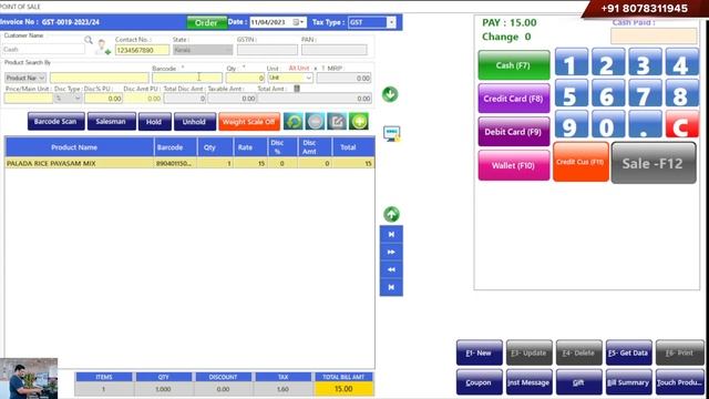 BILLING SOFTWARE FOR SUPERMARKET GROCERY KIRANA SHOP FREE DOWNLOAD 2023 HINDI VIDEO смотреть онлайн