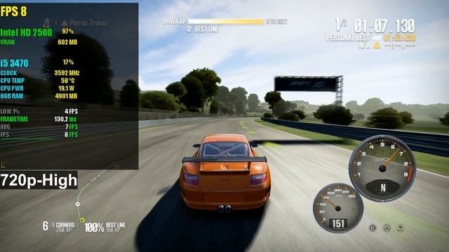 Shift 2 : Unleashed - i5 3470 - intel hd 2500 - 720p Native - High Graphics смотреть онлайн