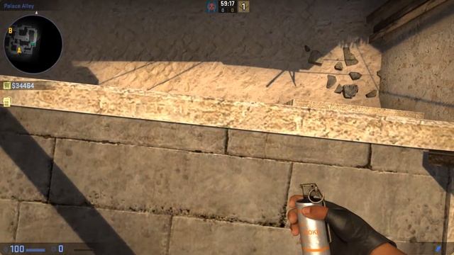 CS:GO Mirage Mid Window Smoke That Requires No Timing(64 Tick) смотреть онлайн