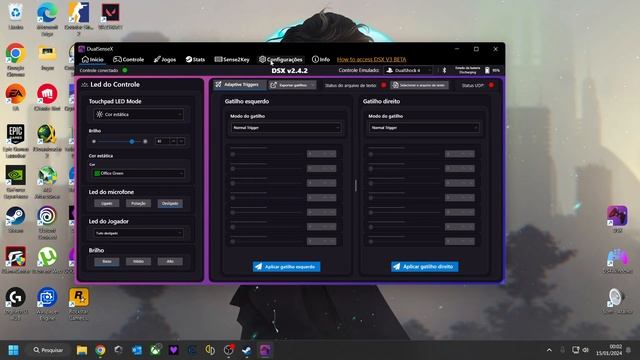 DSX VS DS4Windows Qual Utilizar No Dualsense?