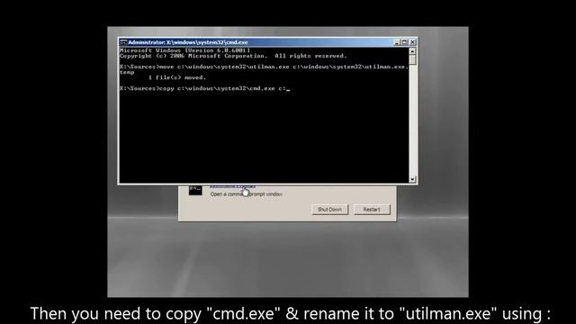 How to Reset Domain Admin Password on Server 2008 Operating System. смотреть онлайн