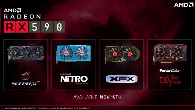 Nueva tarjeta grafica RX 590 смотреть онлайн