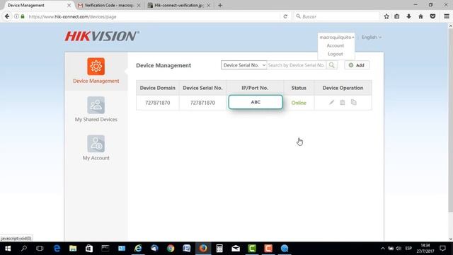 HIKCONNECT NUBE Configurar camara por internet. Set your HIKVISION Camera or DVR on line смотреть онлайн