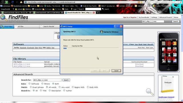 Colin McRae DiRT 2 Update v1.1 смотреть онлайн