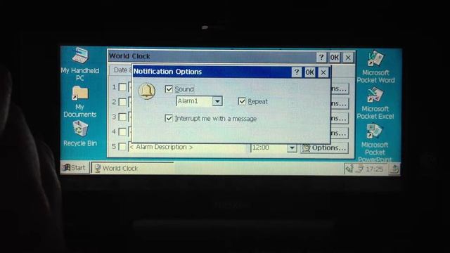 Windows CE 2.0 Start Menu and applications смотреть онлайн