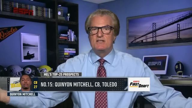 Mel Kiper Jr.'s Big Board: Top-25 Draft Prospects | First Draft смотреть онлайн
