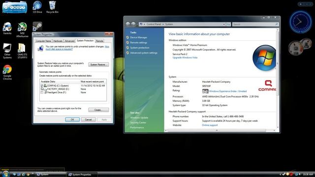 System Restore Point tutorial for Windows Vista & 7 смотреть онлайн