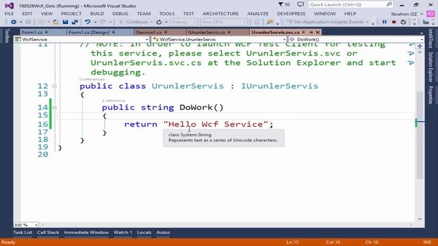 C# Dersleri 8 - Services 8.2 - WCF (Windows Communication Foundation) смотреть онлайн