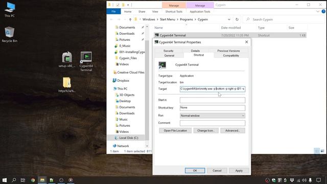 Cygwin Tutorial: Part 2 - Configuring The Cygwin Terminal смотреть онлайн