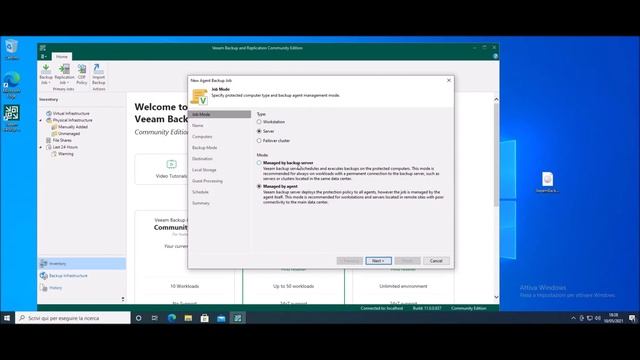 Come creare un backup con Veeam Backup & Replication Community смотреть онлайн