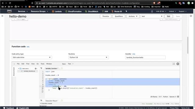Intro to AWS Lambda - Screencast by Mischa Spiegelmock смотреть онлайн